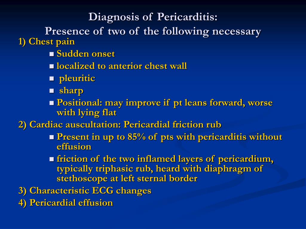 PPT - Acute Pericarditis And Pericardial Effusion PowerPoint ...