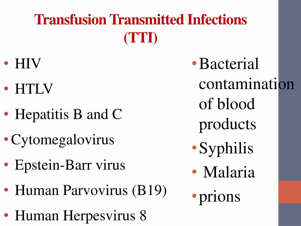 Ppt Transfusion Transmitted Infections Powerpoint Presentation Free