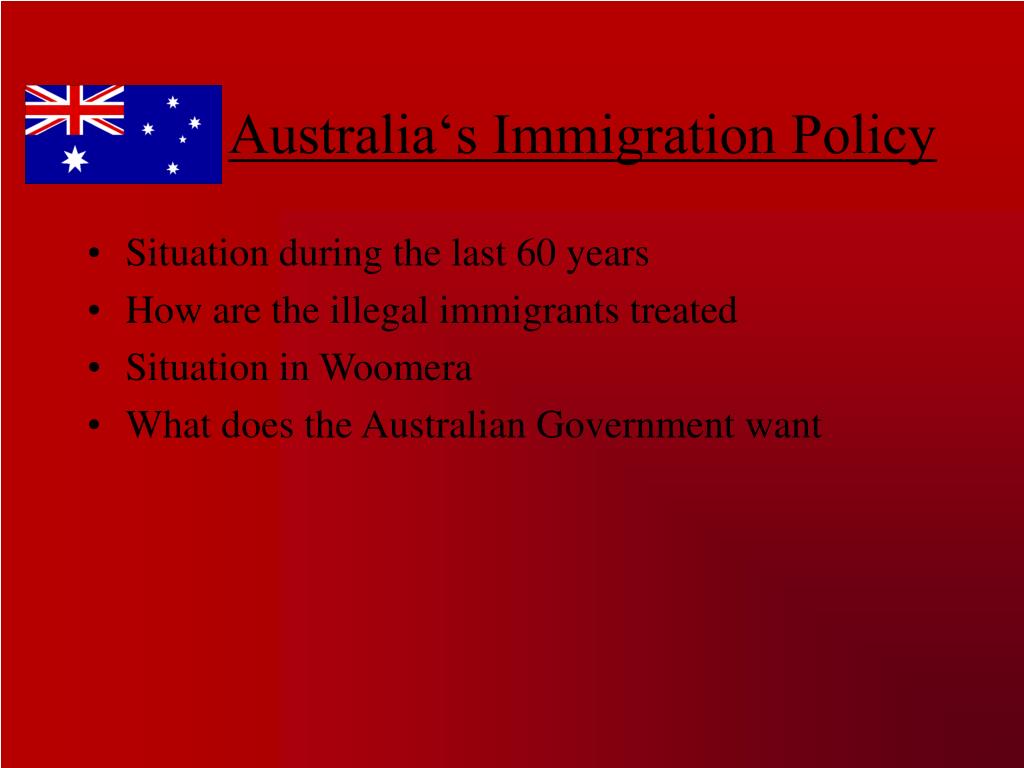 PPT - Australia's Immigration Policy PowerPoint Presentation, free download  - ID:5655821