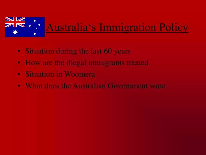 PPT Australia‘s Immigration Policy PowerPoint Presentation, free