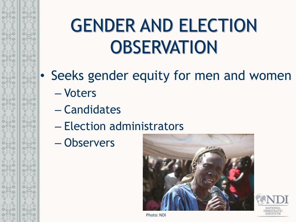 Gender Observation