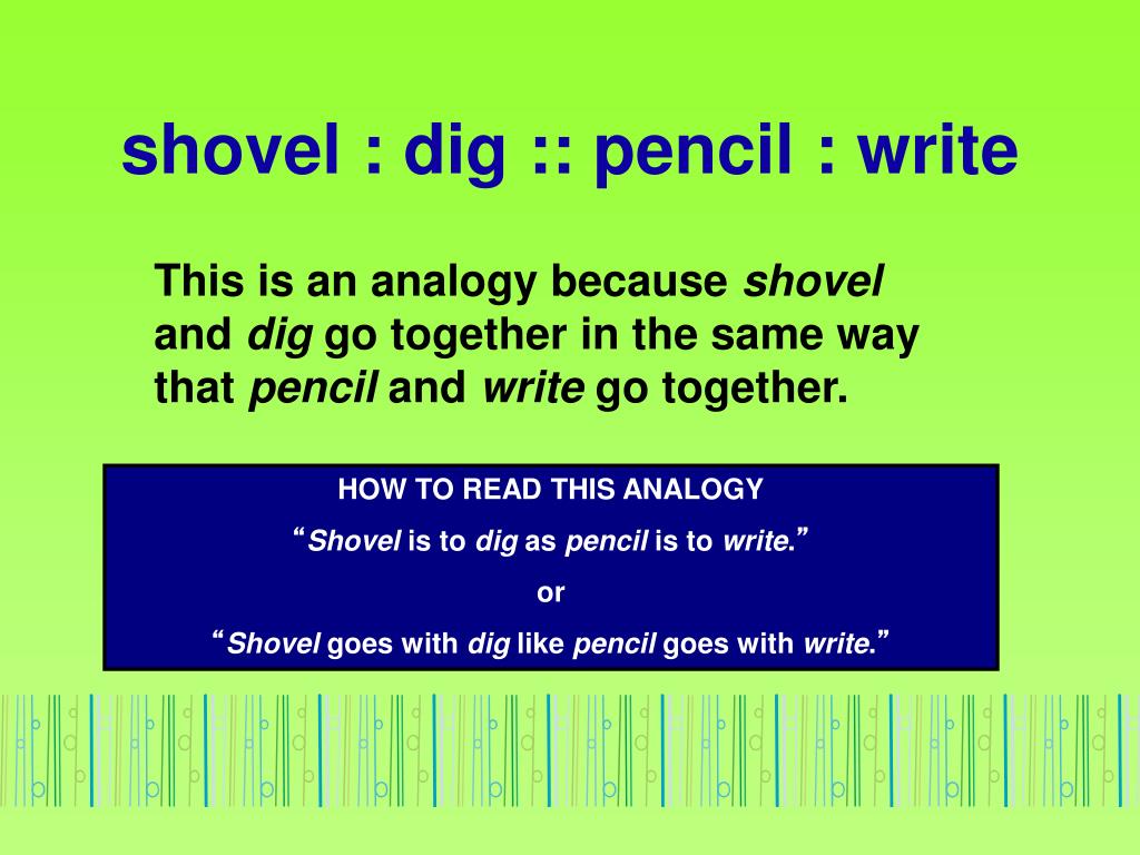 PPT Analogies 1 PowerPoint Presentation, free download ID5657881