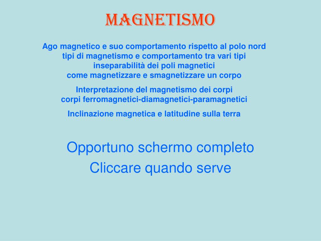 PPT - magnetismo PowerPoint Presentation, free download - ID:5658068