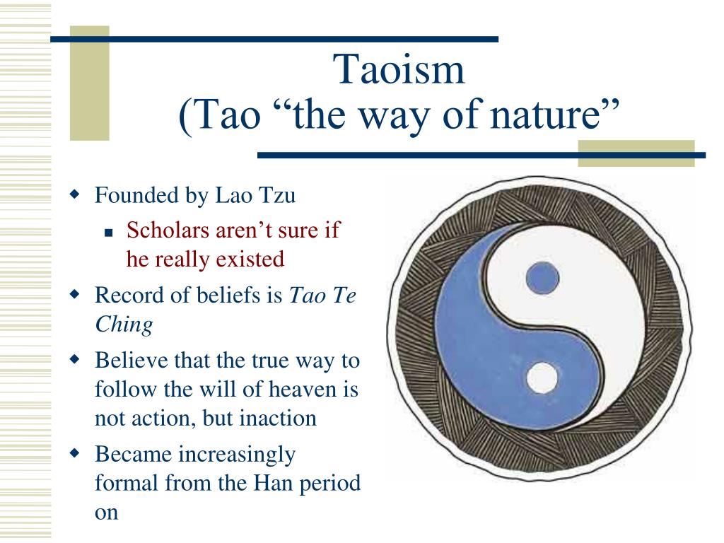taoism tao the way of nature.