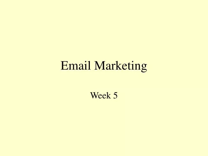email marketing n.