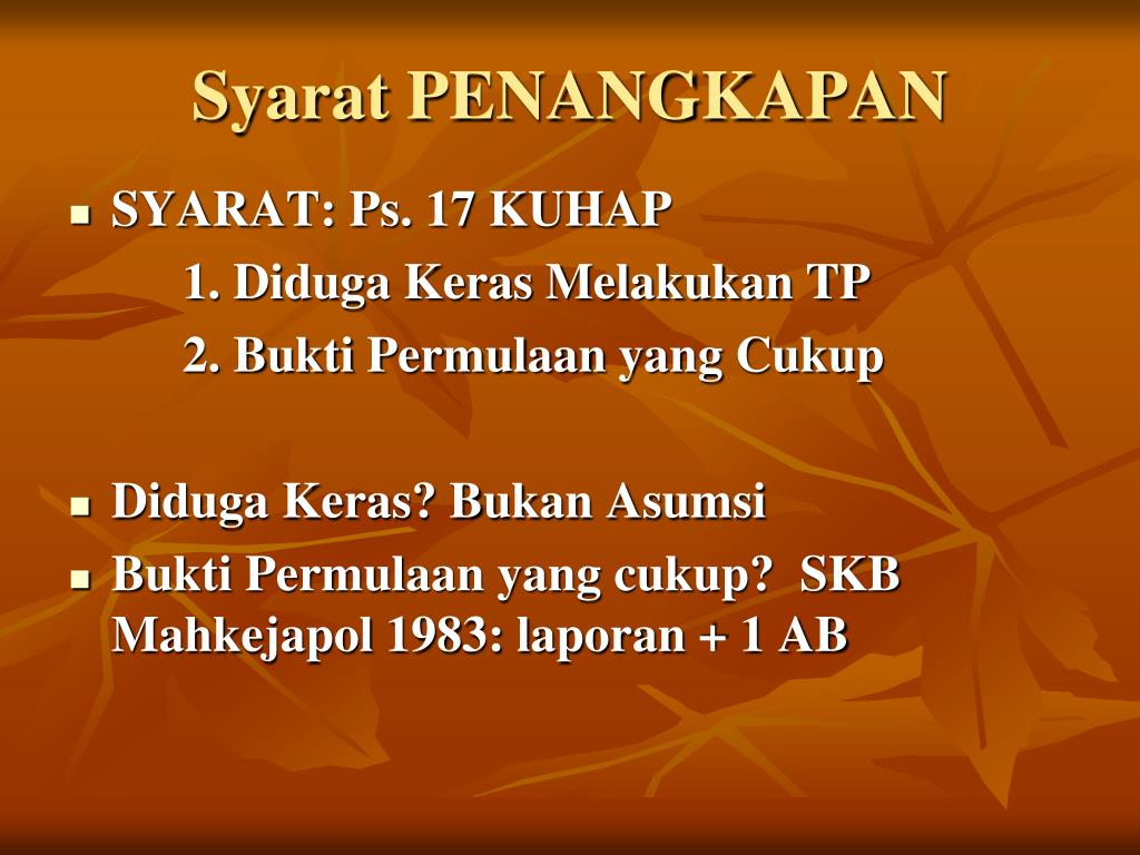 PPT - PENANGKAPAN PENAHANAN PowerPoint Presentation, Free Download - ID ...