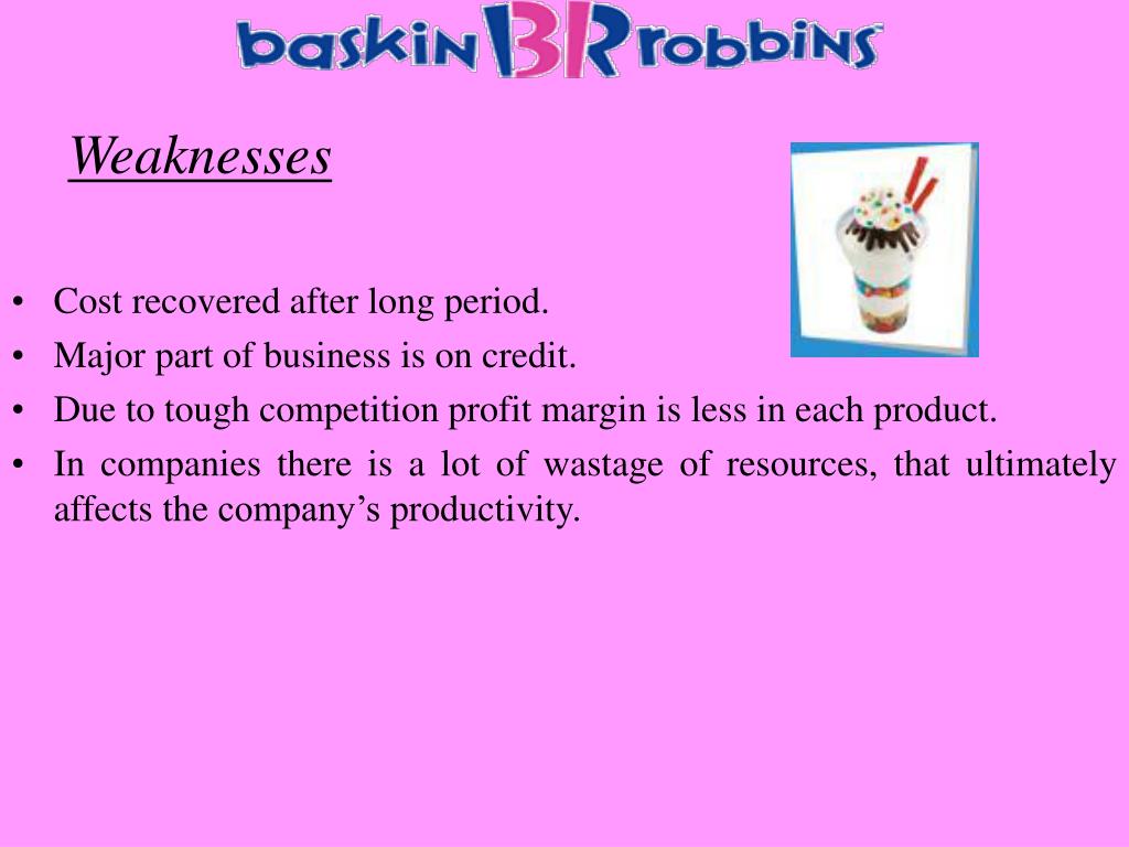 baskin robbins competitive analysis