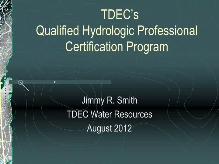 Tdec Level 1 Certification Class Printable Form - Printable Forms Free ...