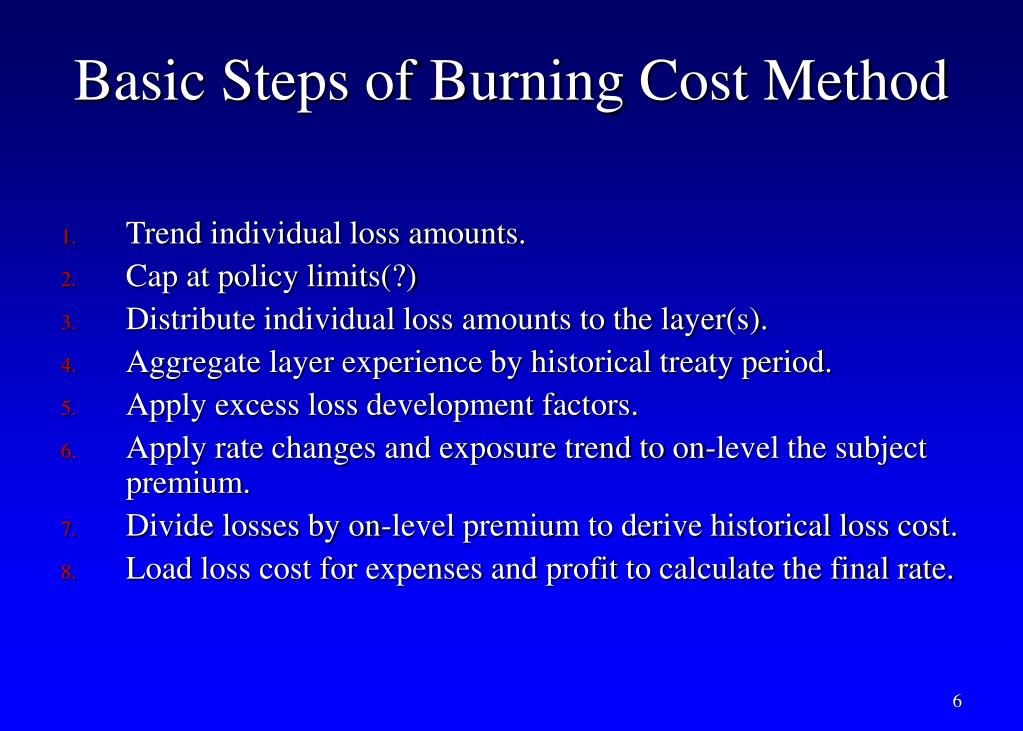 PPT Experience Rating for Excess Of Loss Contracts 2004 CAS