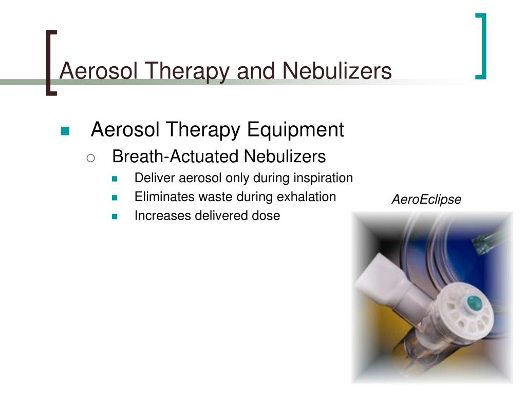 PPT - Aerosol Therapy and Nebulizers PowerPoint Presentation, free download  - ID:5665939
