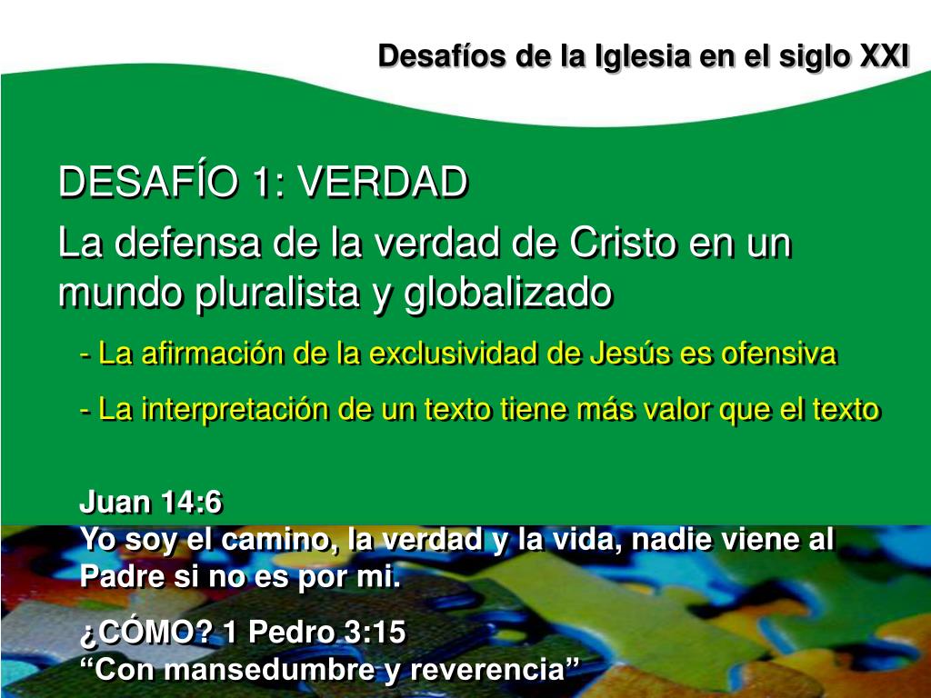 PPT - Desafíos de la Iglesia en el siglo XXI PowerPoint Presentation, free  download - ID:5666457