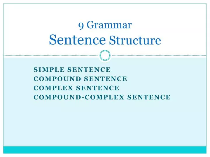 how grammar clause Sentence Grammar Structure PPT PowerPoint Presentation 9 how grammar clause Sentence Grammar Structure PPT PowerPoint Presentation 9