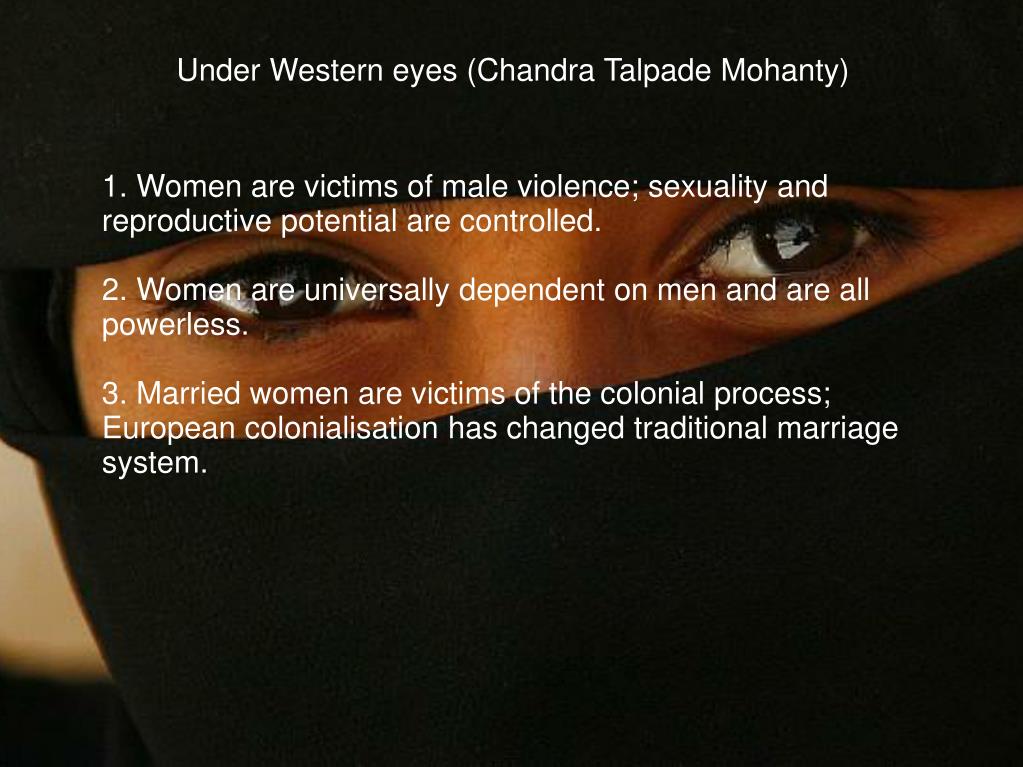 Under Western Eyes by Chandra Mohanty