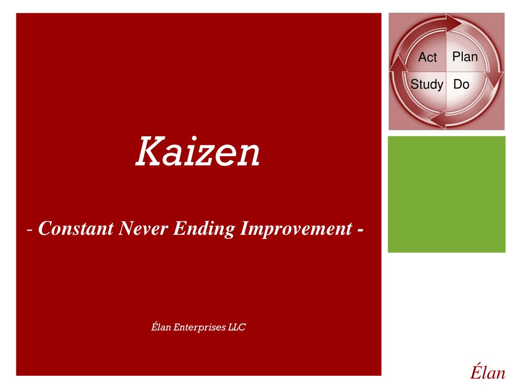 PPT - Kaizen PowerPoint Presentation, free download - ID:5668099