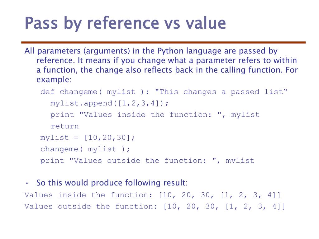 python assignment by value or reference