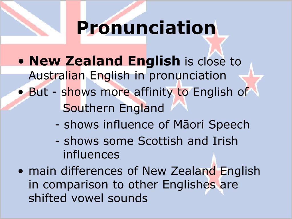 presentation about new zealand english