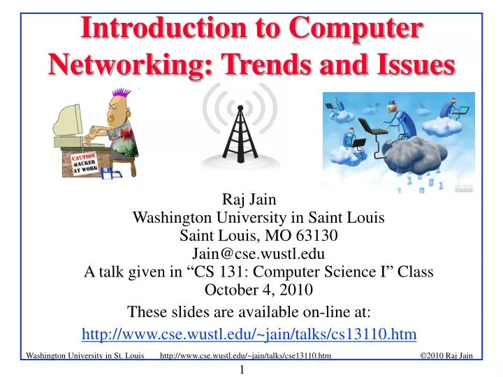 Ppt Introduction To Computer Networking Trends And Issues Powerpoint Presentation Id 5668753