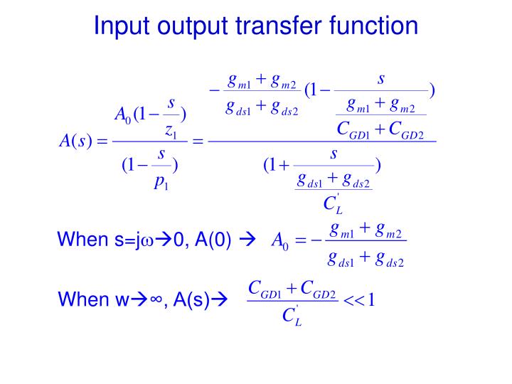 PPT - CMOS AMPLIFIERS PowerPoint Presentation - ID:5670259