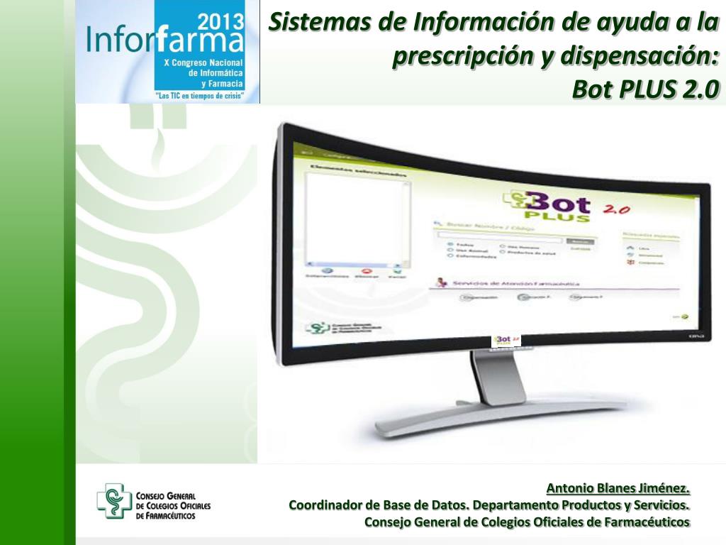 PPT - Antonio Blanes Jiménez. Coordinador de Base de Datos. Departamento  Productos y Servicios. PowerPoint Presentation - ID:5670461
