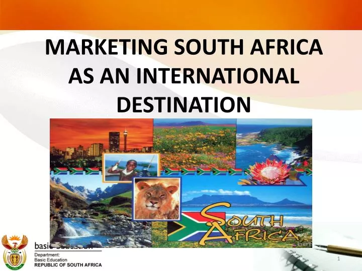 PPT MARKETING SOUTH AFRICA AS AN INTERNATIONAL DESTINATION PowerPoint