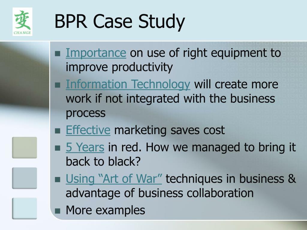 bpr case study ford pdf