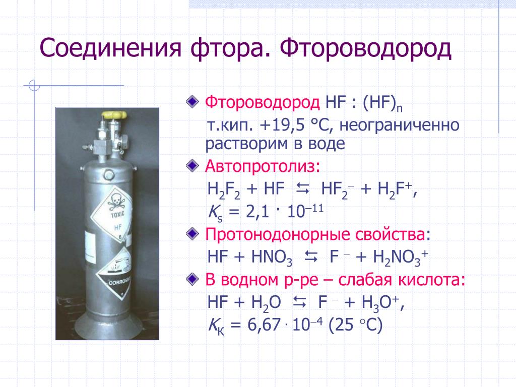 Фтор 17. Соединения фтора. HF химические свойства. Соединения фтора формула. HF фтороводород.