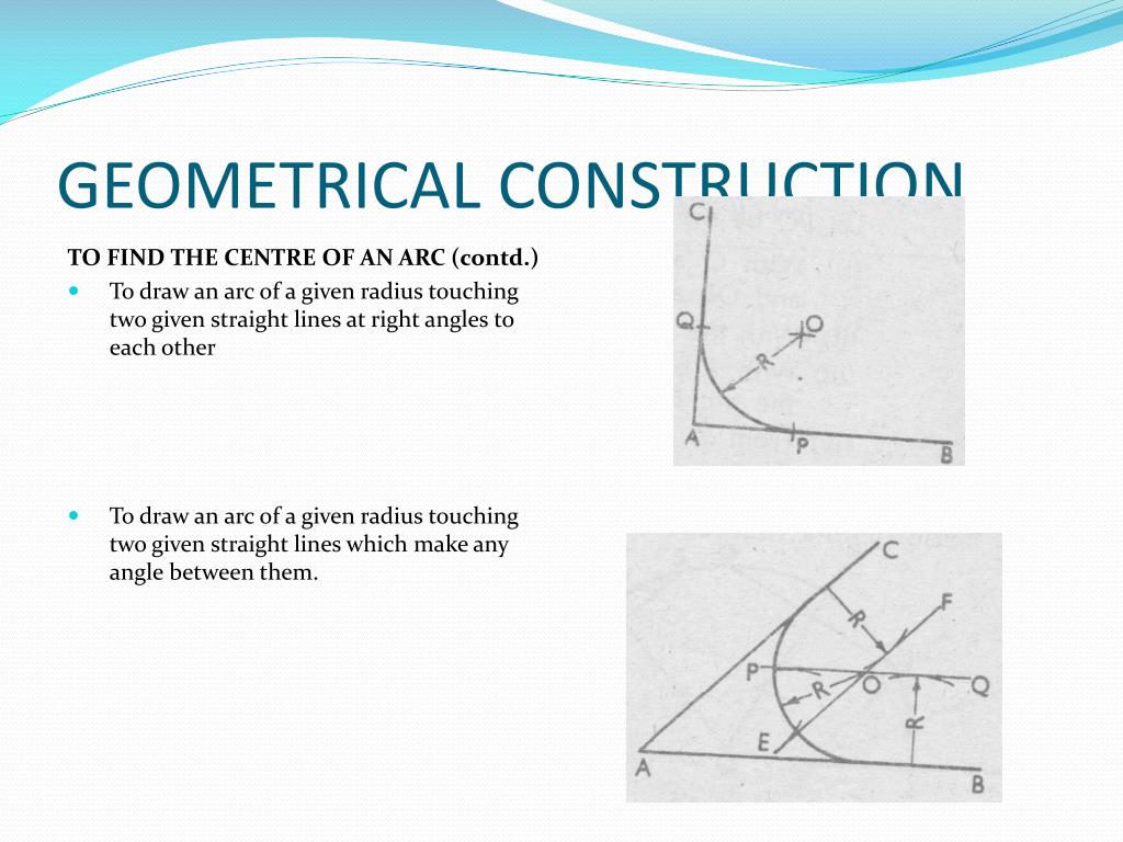 geometrical construction in engineering drawing