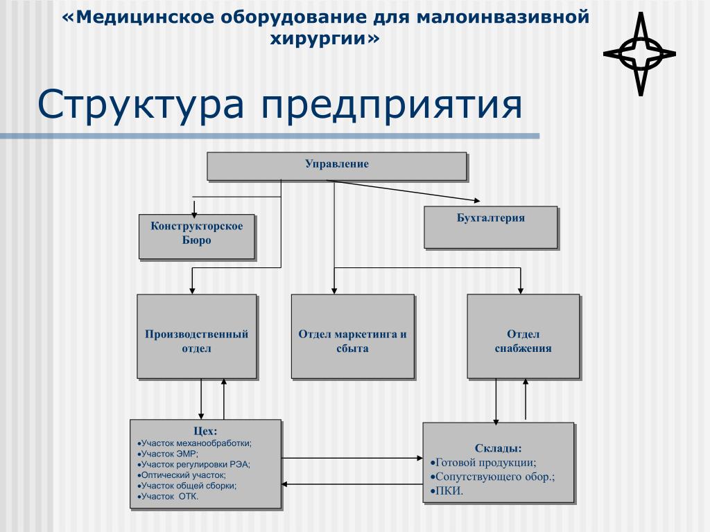 Структура архитектурного бюро схема