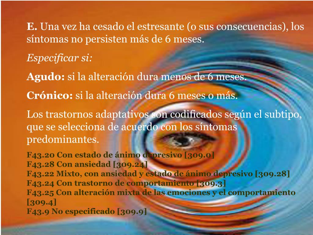 Ppt trastorno adaptativo powerpoint presentation free download id