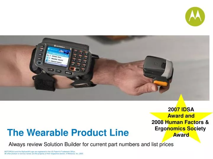 the wearable product line n.