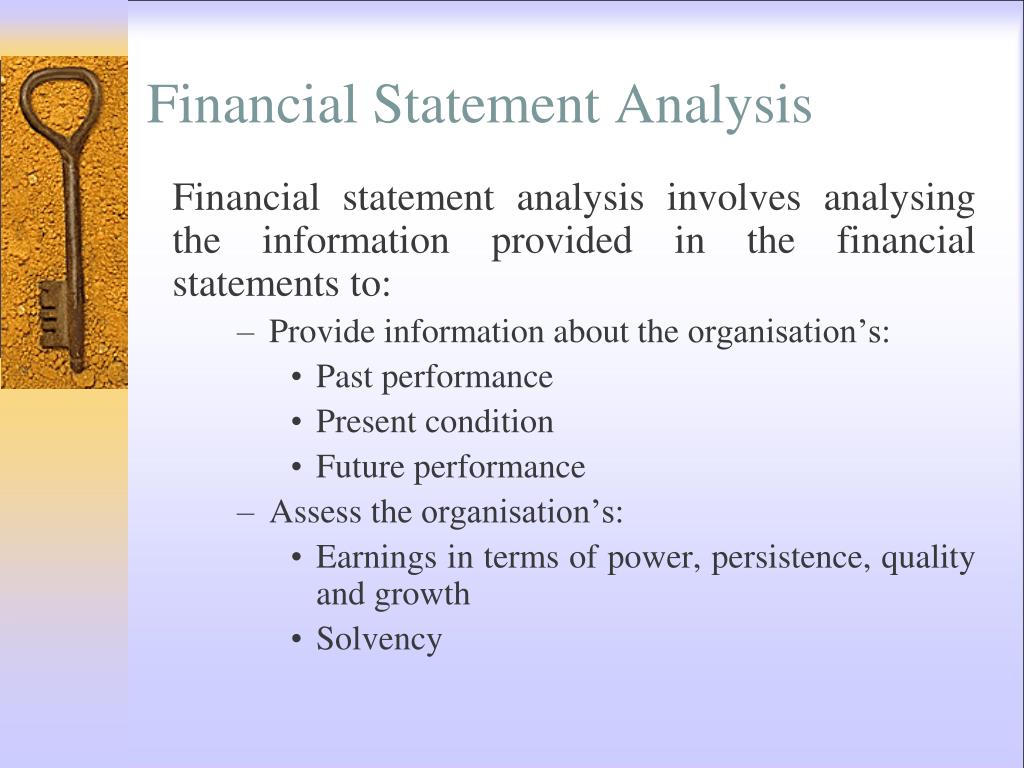 literature review for financial statement analysis