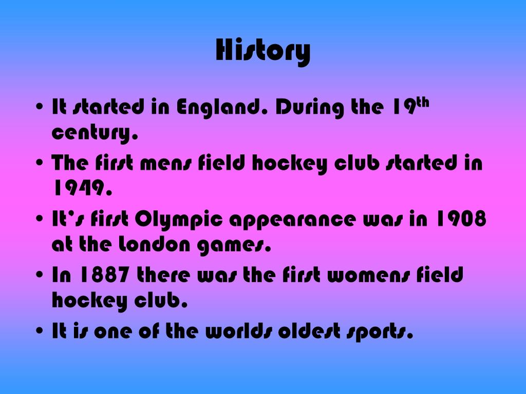 PPT Field Hockey PowerPoint Presentation Free Download ID 5684349