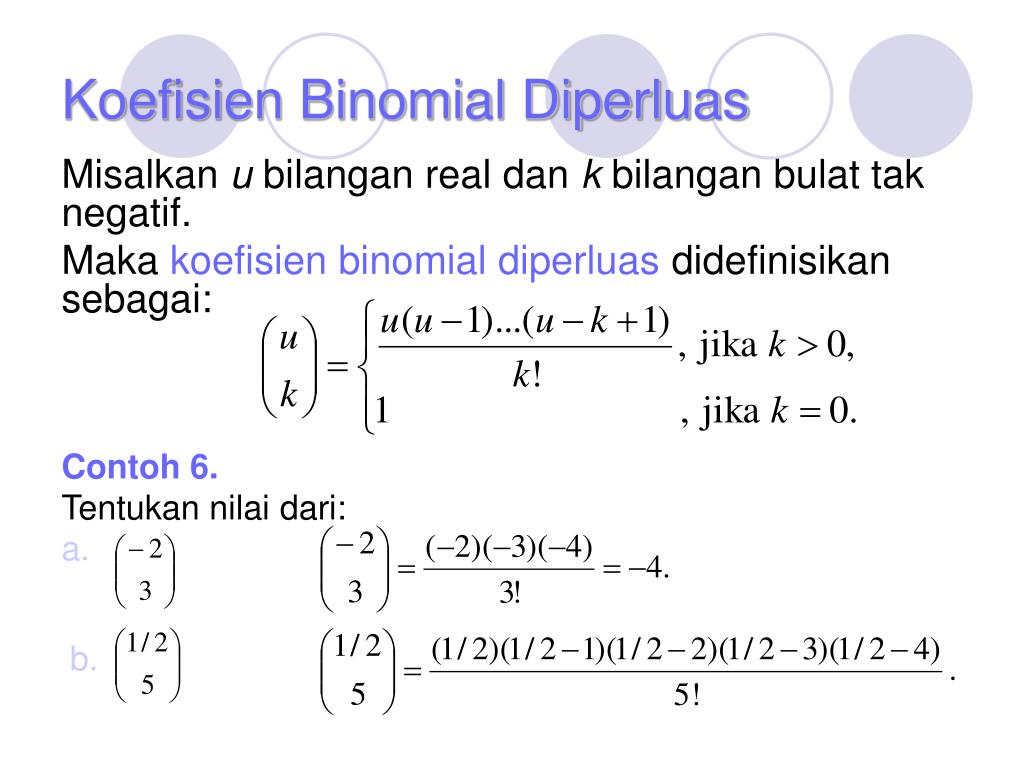 Generating functions. Binomials список. Binomial Operations.