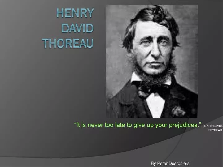 an analysis of the topic of henry david thoreau born in concord an analysis of the topic of henry david thoreau born in concord