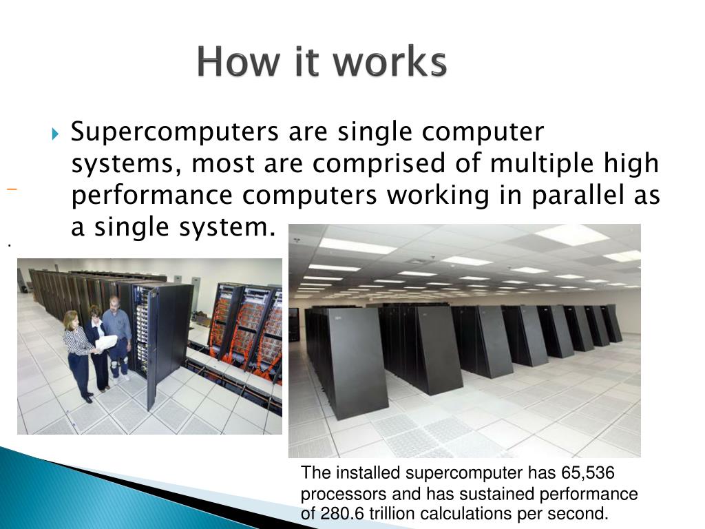 presentation on supercomputer