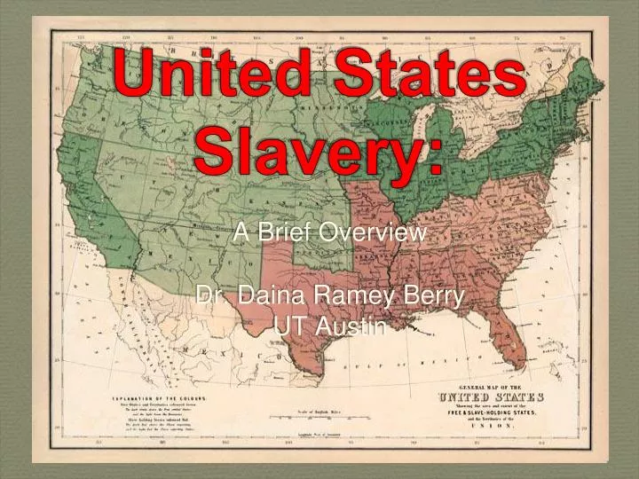 slavery usa presentation