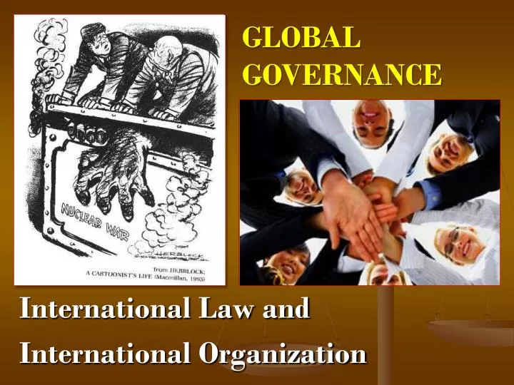 international law and international organization n.