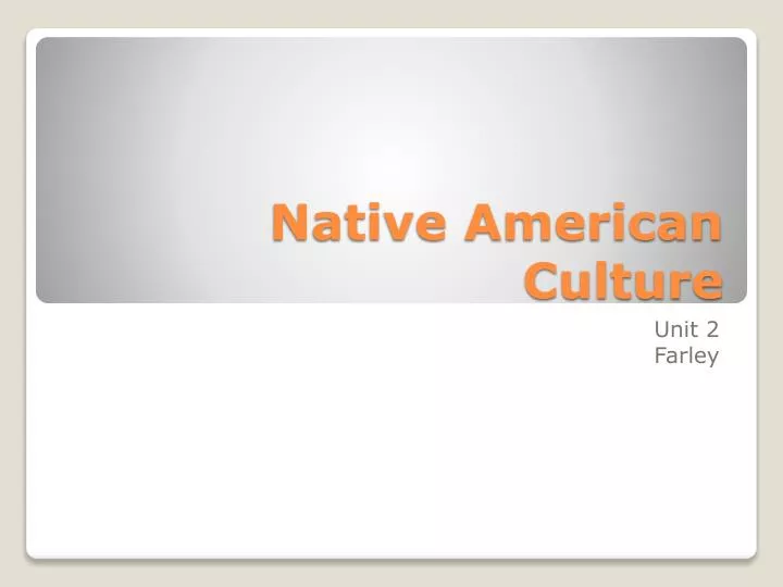 native american culture n.