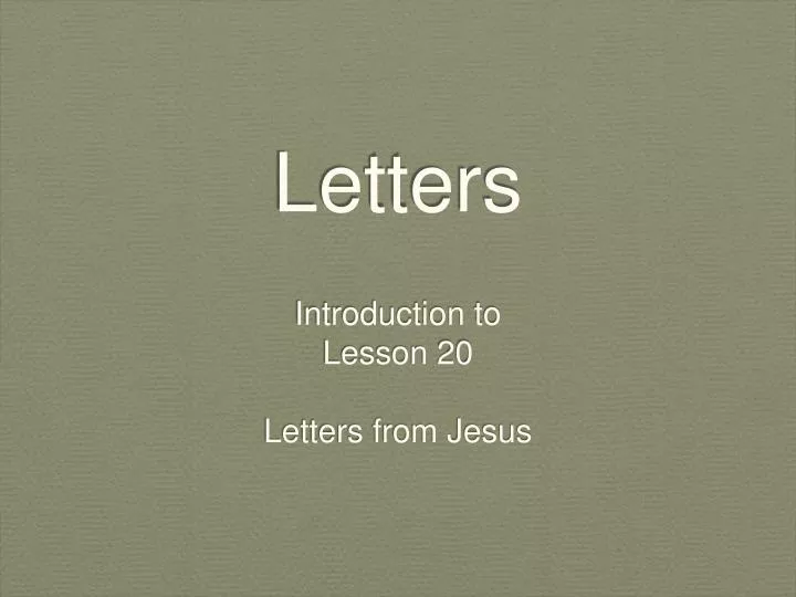 letters n.