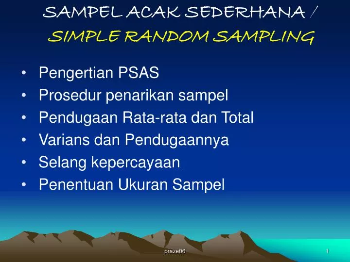 Contoh simple random sampling atau sampel acak sederh vrogue co