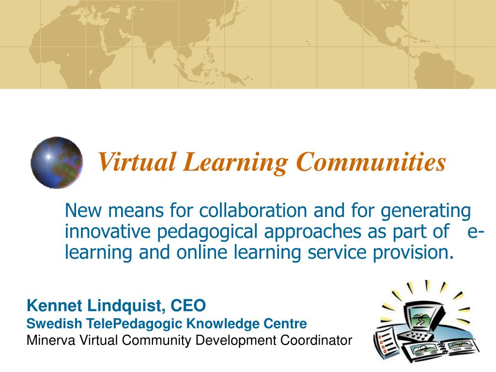 Ppt Virtual Learning Communities Powerpoint Presentation Free