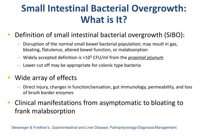 small bowel overgrowth small bowel overgrowth