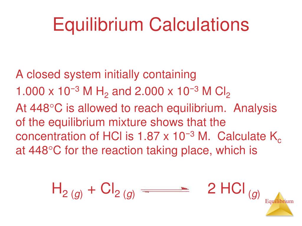 PPT - Chapter 15 Chemical Equilibrium PowerPoint Presentation, Free ...