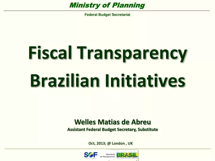 fiscal transparency brazilian initiatives n.