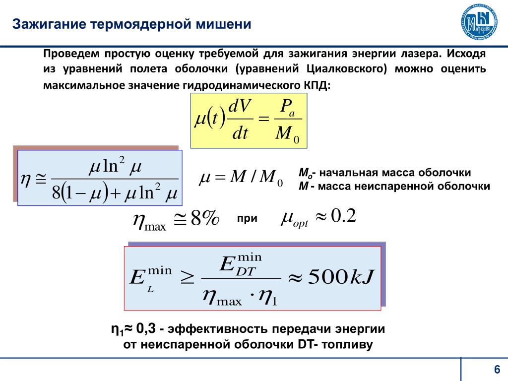 Масса оболочки