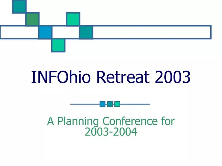 infohio retreat 2003 n.