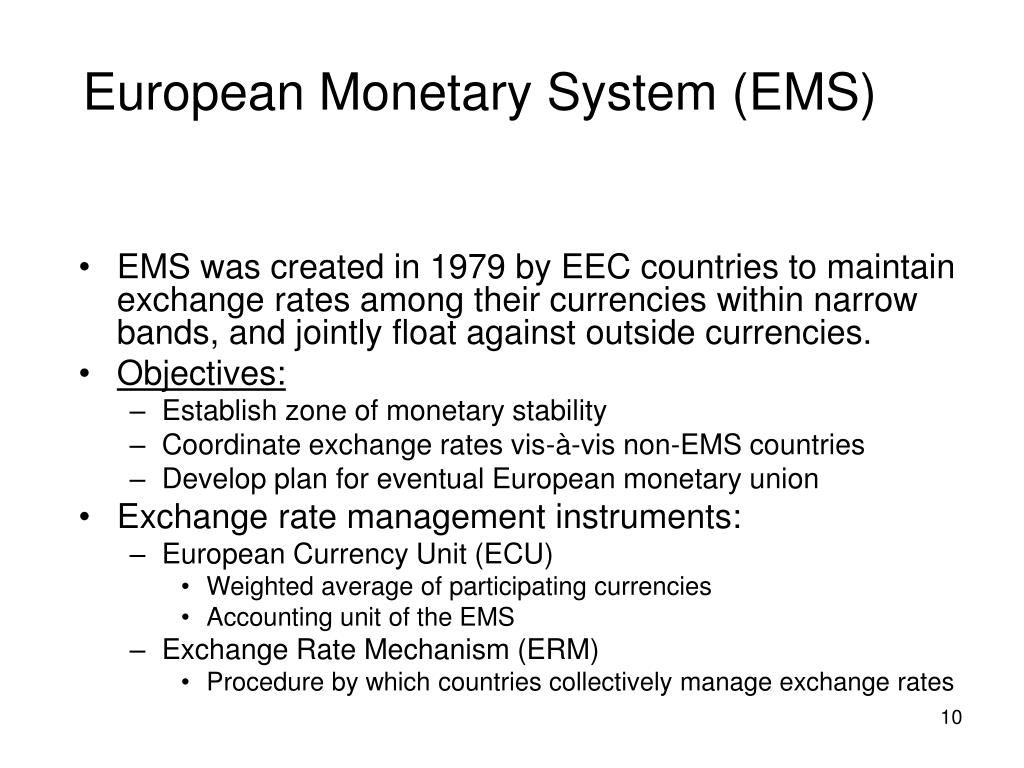 european monetary mechanism