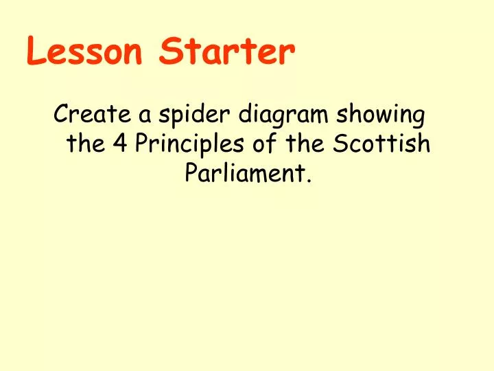 PPT - Lesson Starter PowerPoint Presentation, free download - ID:5696140