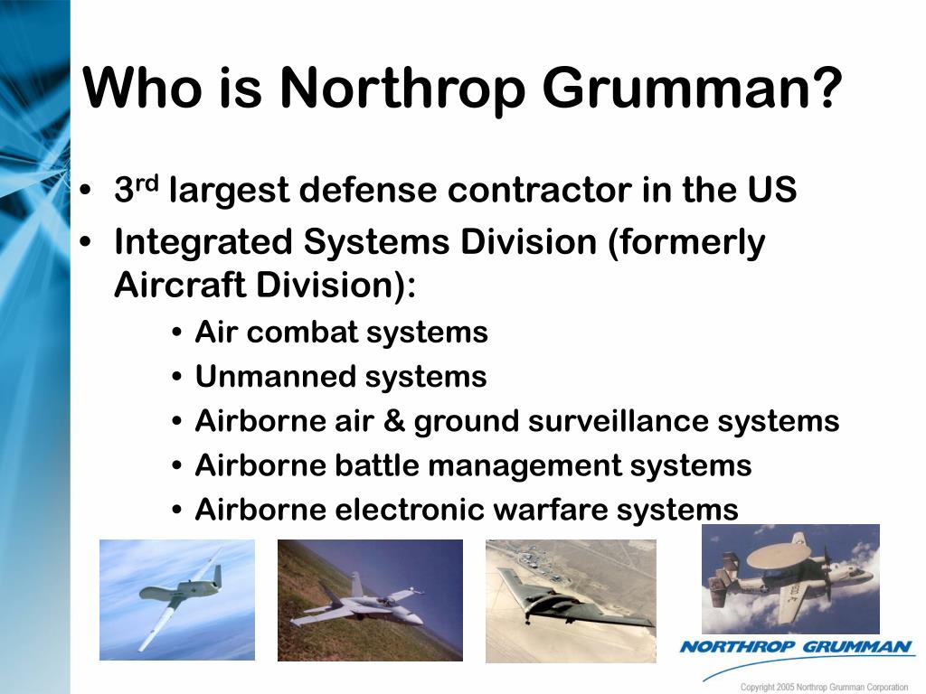PPT Northrop Grumman Project PowerPoint Presentation, free download