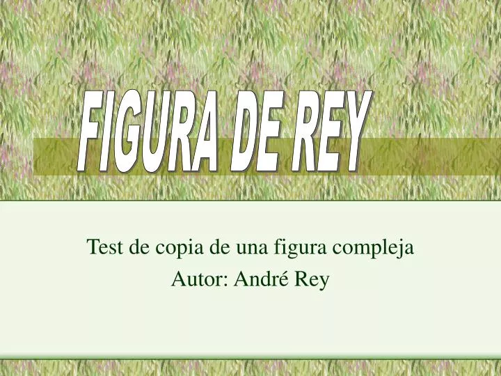 Test Figura Compleja De Rey Para Niños - Actividad del Niño